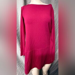 Eileen Fisher Fuchsia Long Sleeve Blouse